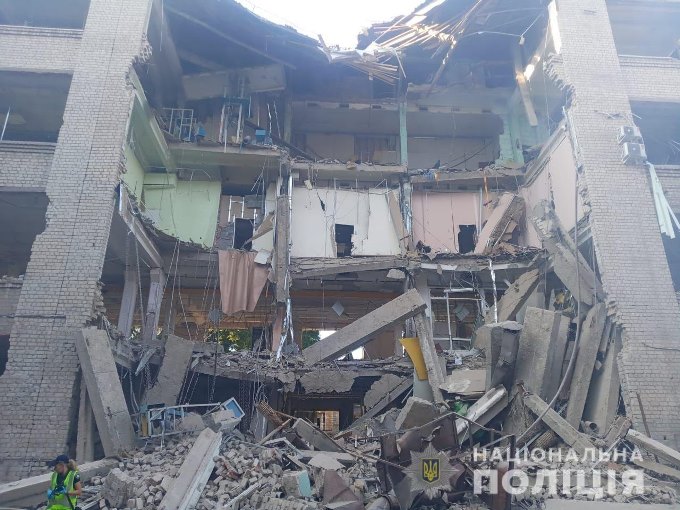 Новости Харькова: Фото последствий ракетного удара 17 июля 2022 года